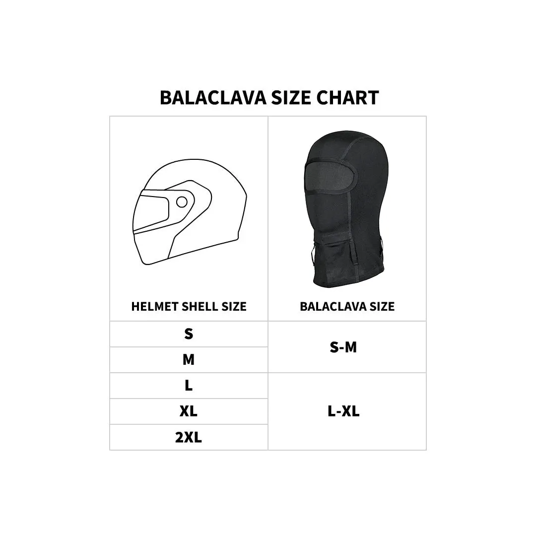 2nd SKIN BALACLAVA - MOTORCYCLE HELMET LINER