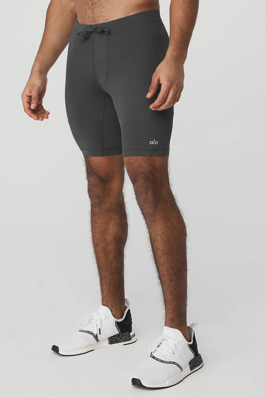 9” Warrior Compression Short - Graphite