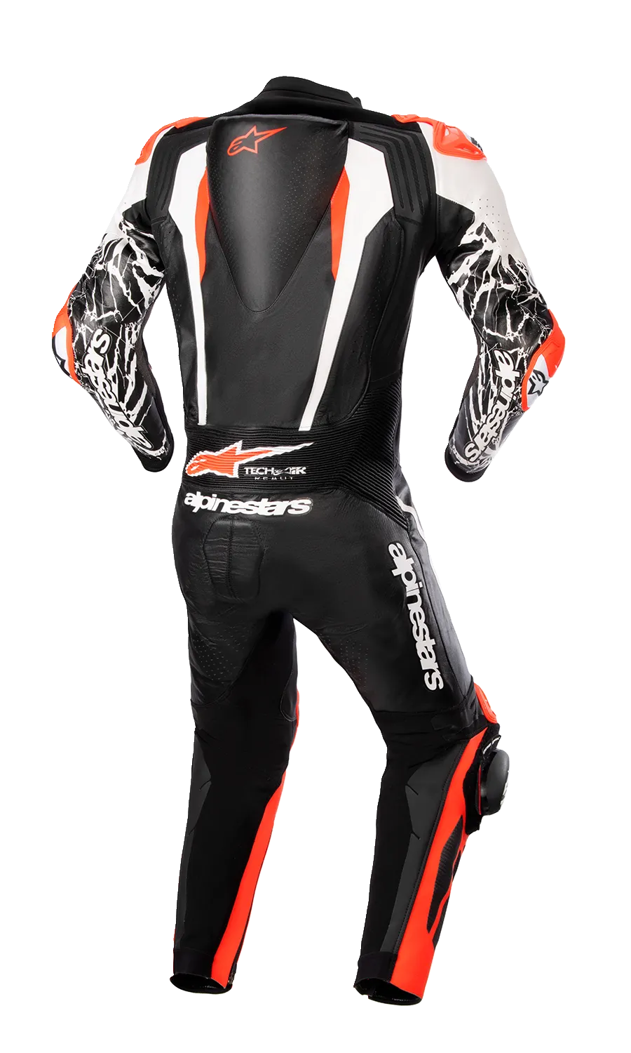 ALPINESTARS Racing Absolute v2 Leather Suit - Black/White/Red - US 44 / EU 54 3156323123154