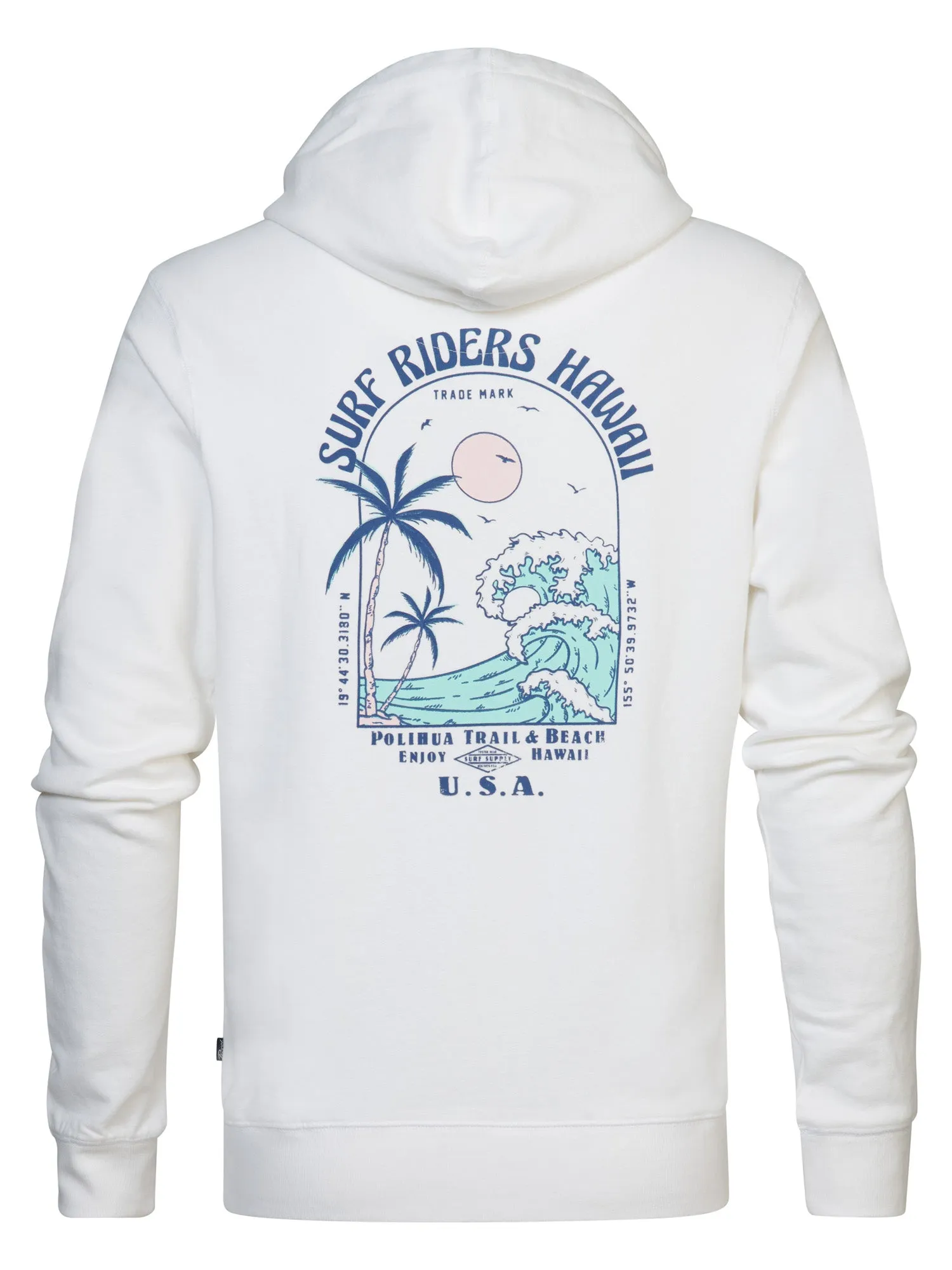 Back Print Hoodie Breeze