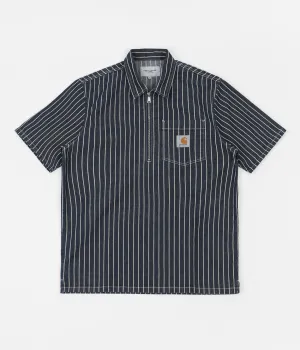 Carhartt Trade Short Sleeve Shirt - Dark Navy / Wax / Rinsed