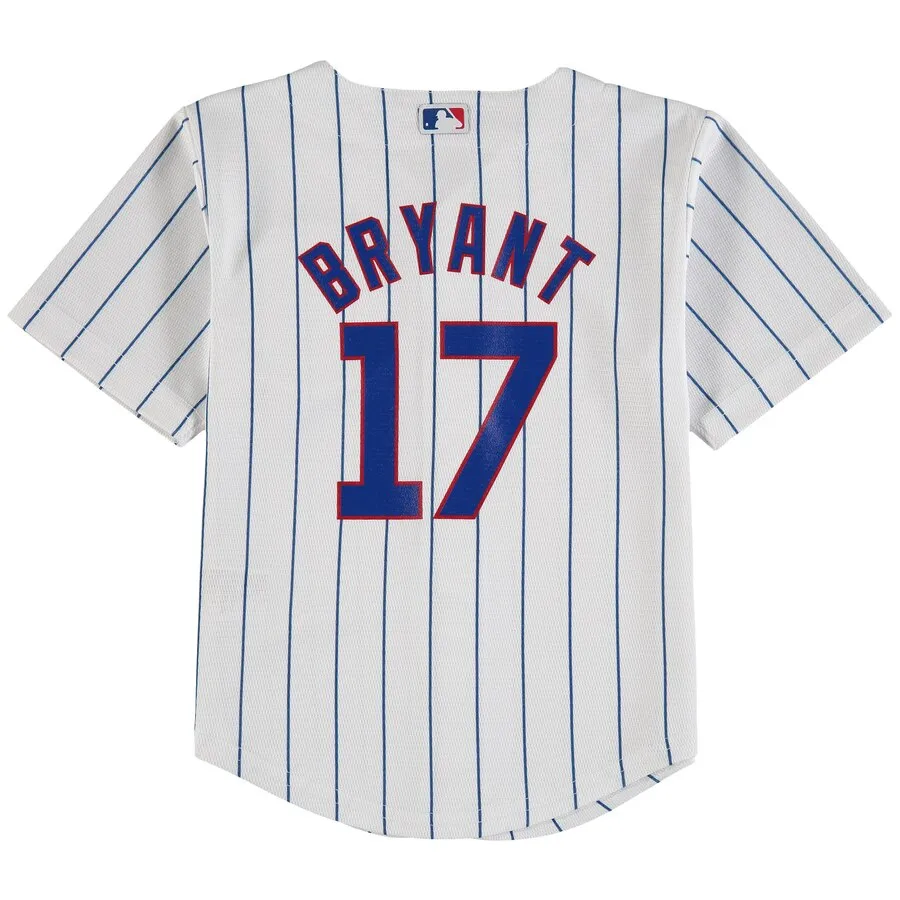 Chicago Cubs Kids Bryant Jersey - White