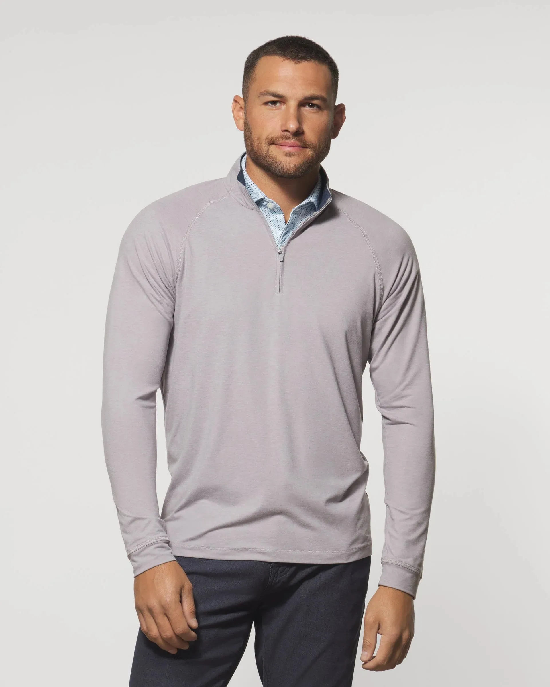 Freeborne Performance 1/4 Zip Pullover in Seal by Johnnie-O