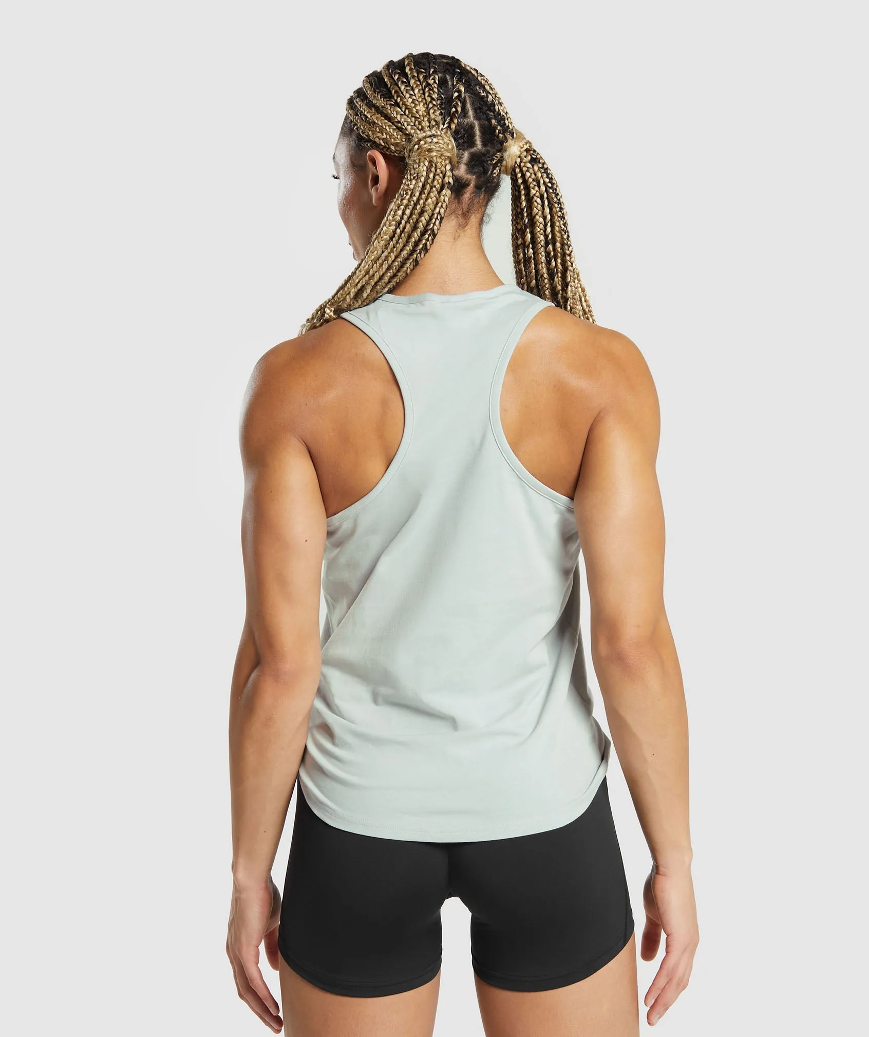 Gymshark Training Cotton Tank - Light Grey