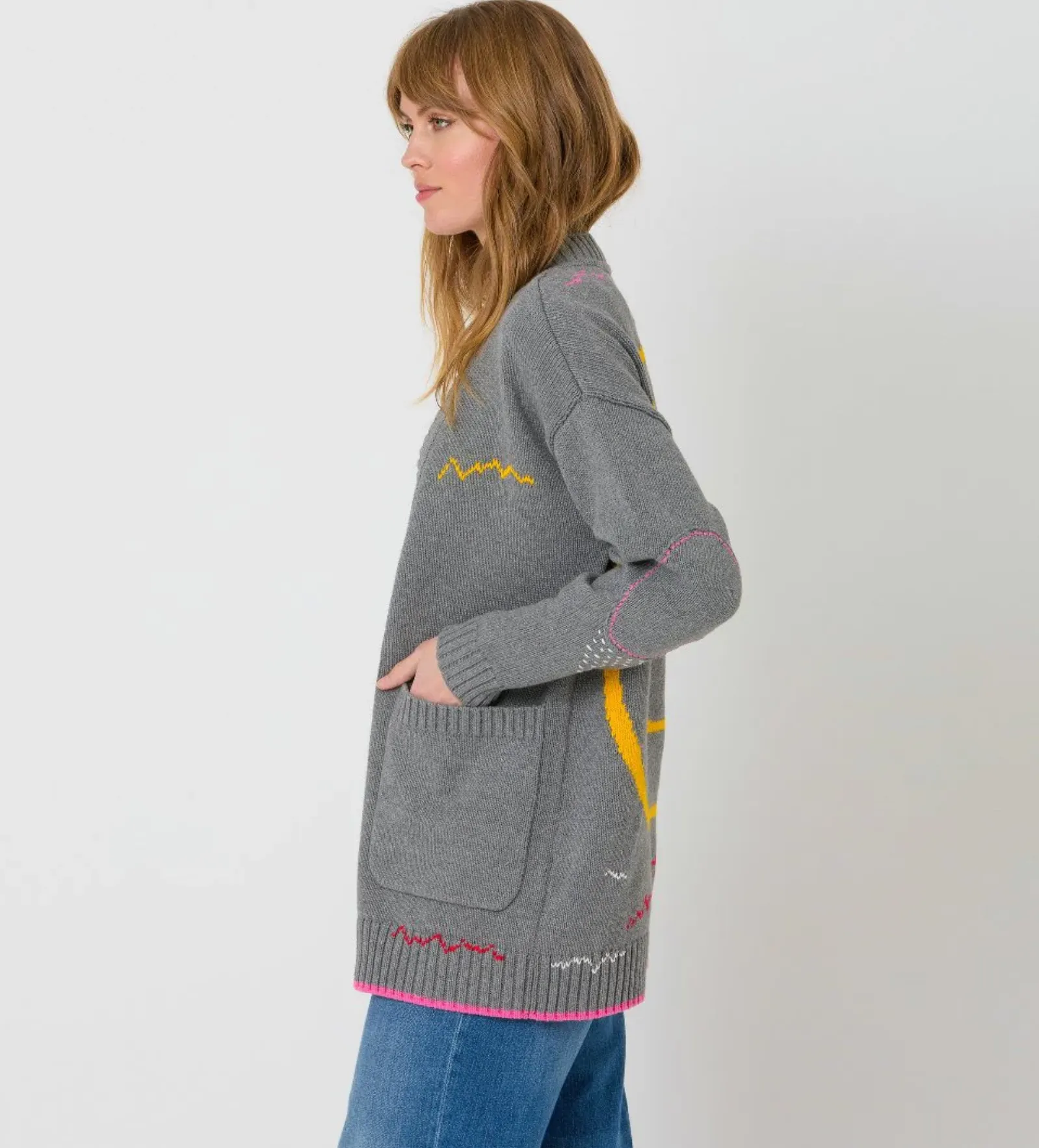 Kerri Rosenthal Poppy Cardigan Smiley