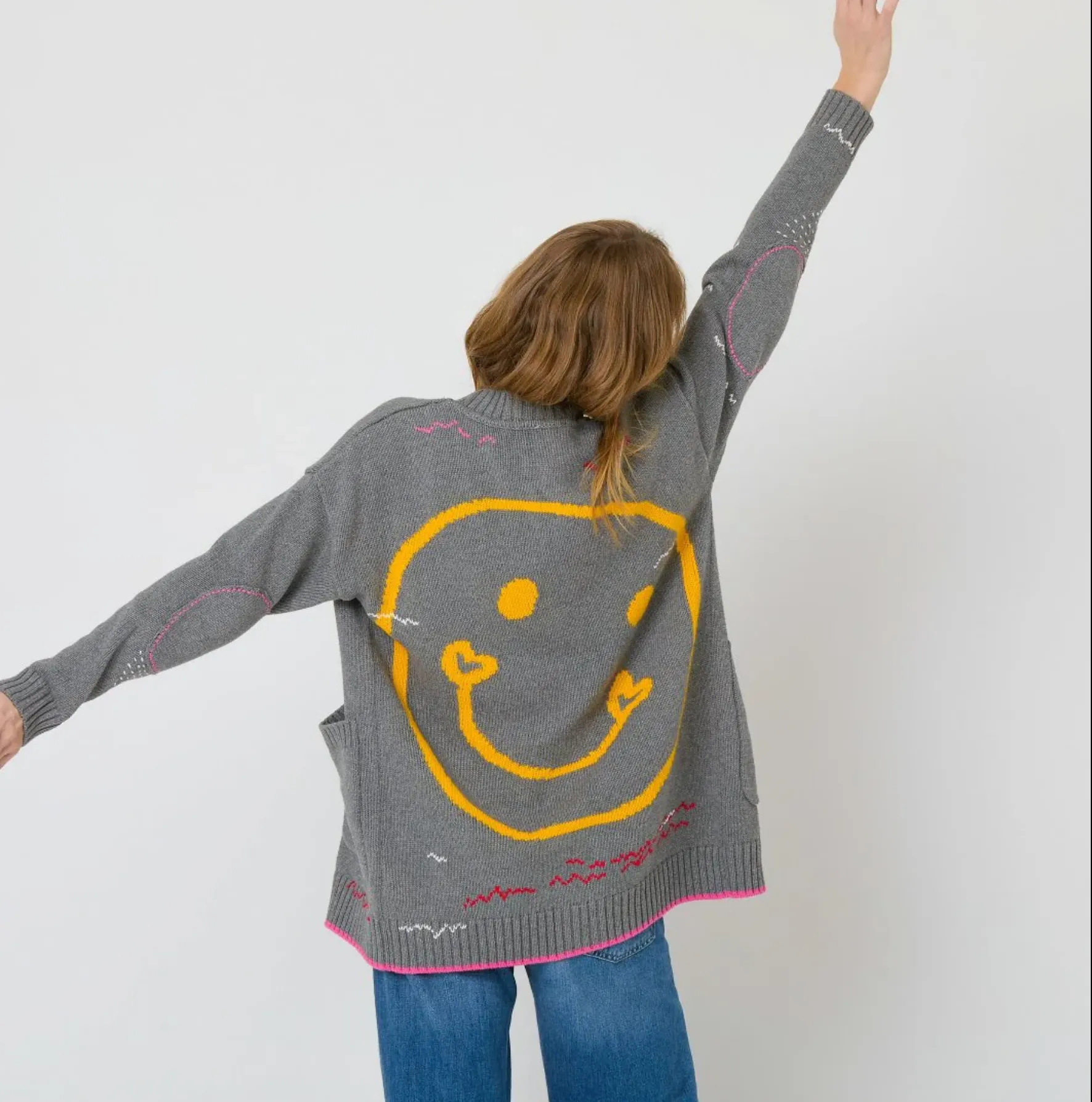 Kerri Rosenthal Poppy Cardigan Smiley