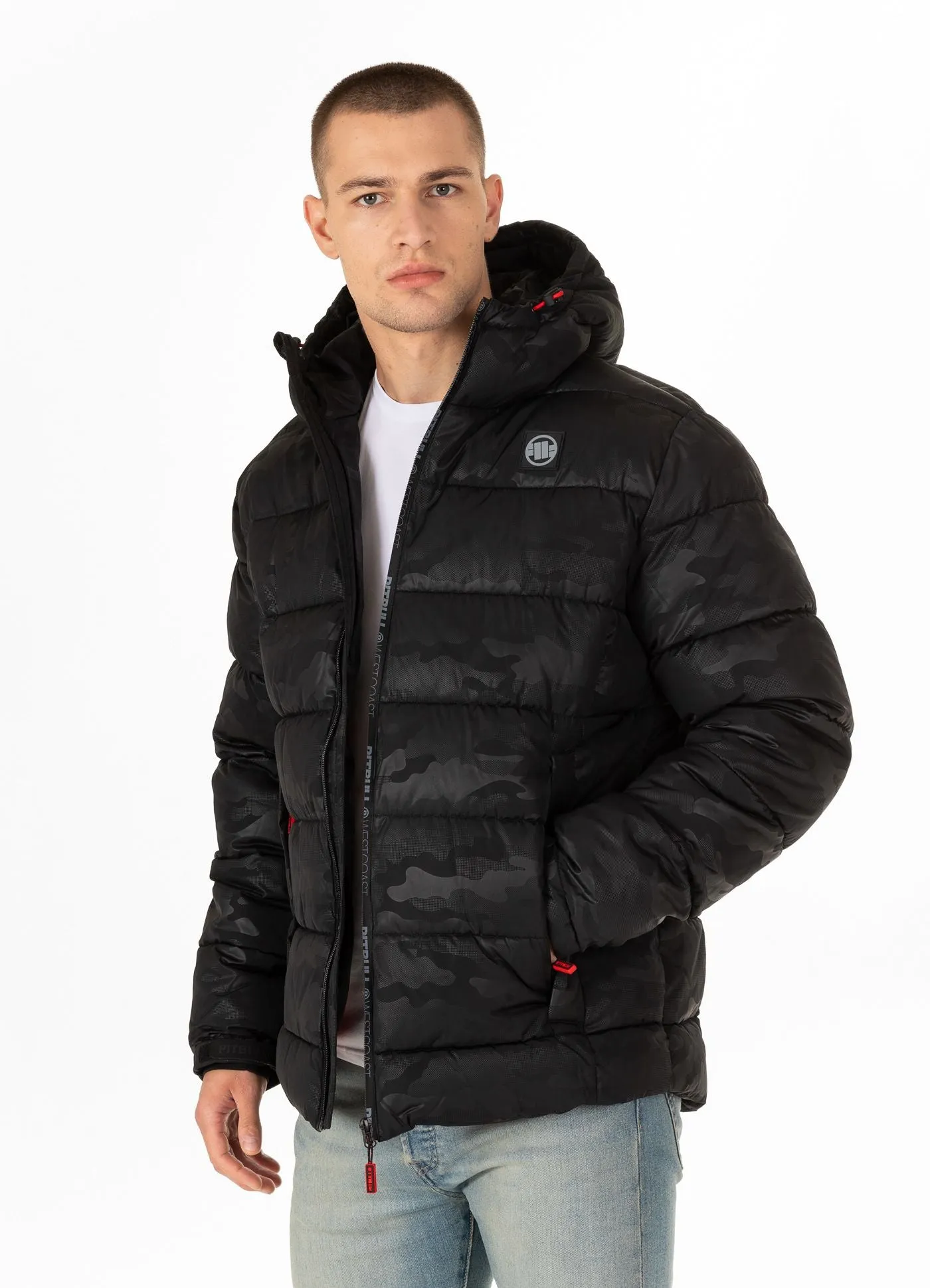 Men's winter hooded jacket Airway V