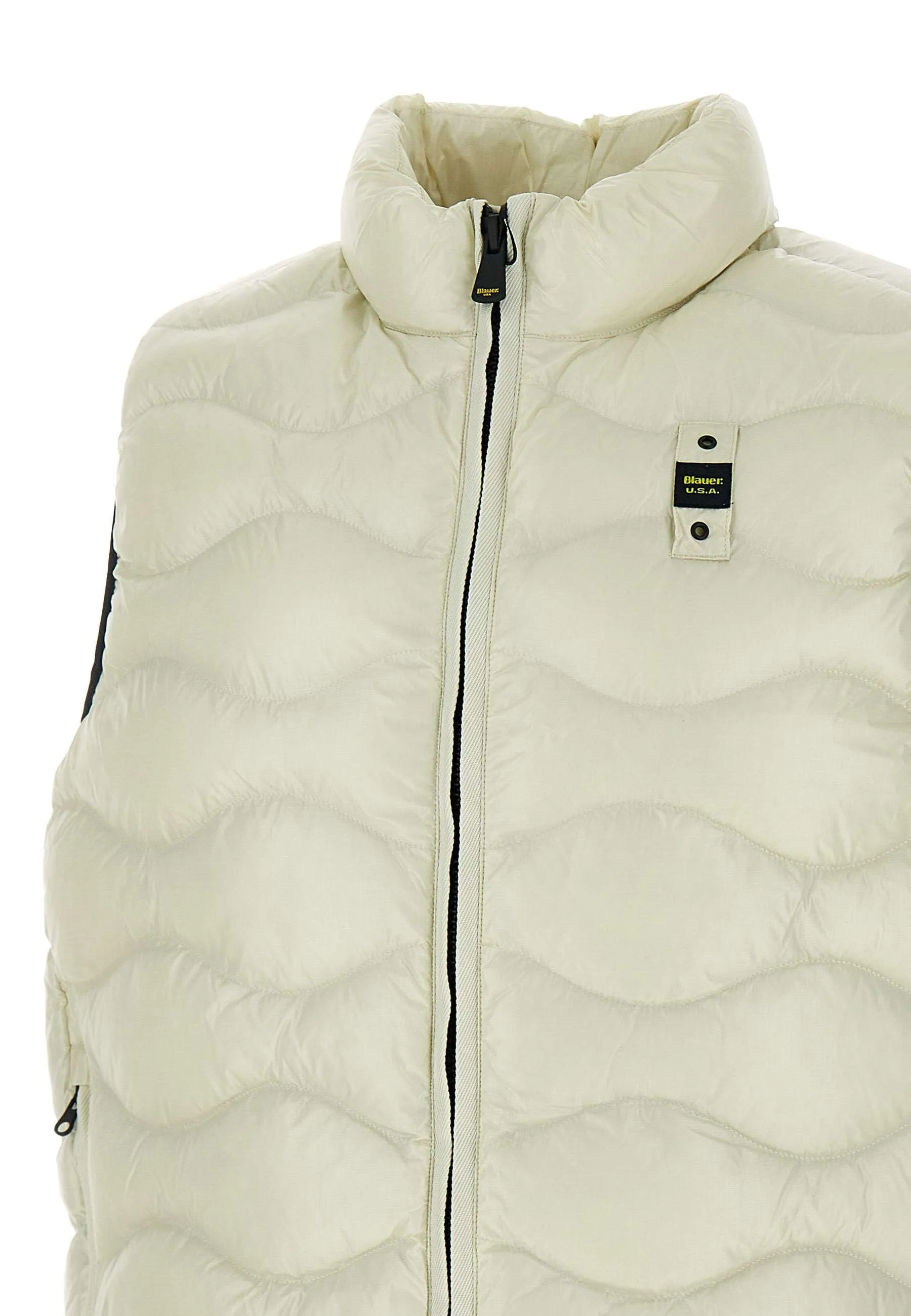 Milky White Water-Repellent Men's Vest