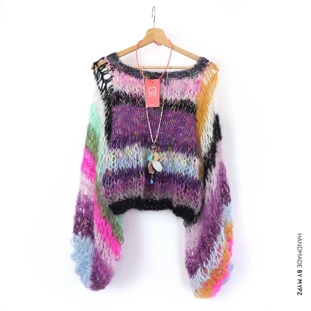 MYPZ Mohair Colorful Freedom Top