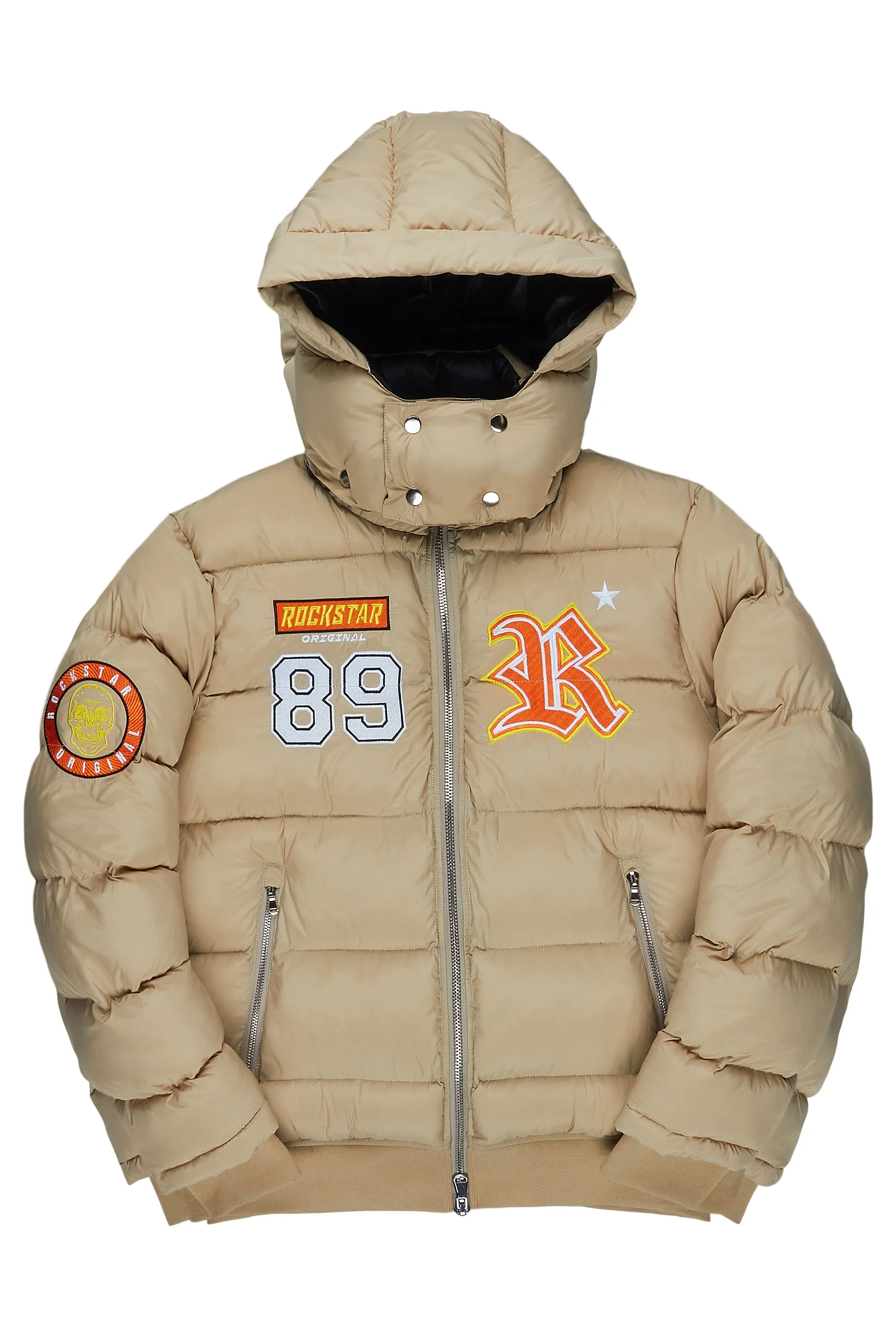 Nassau Beige Puffer Jacket