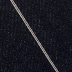 Navy Blue-White-Red 13 oz. Cotton Japanese Selvedge Denim Fabric