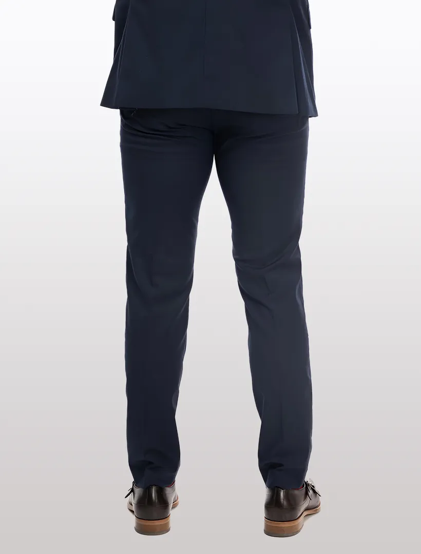 Navy Men's Slim-Fit Suit Separates Pants