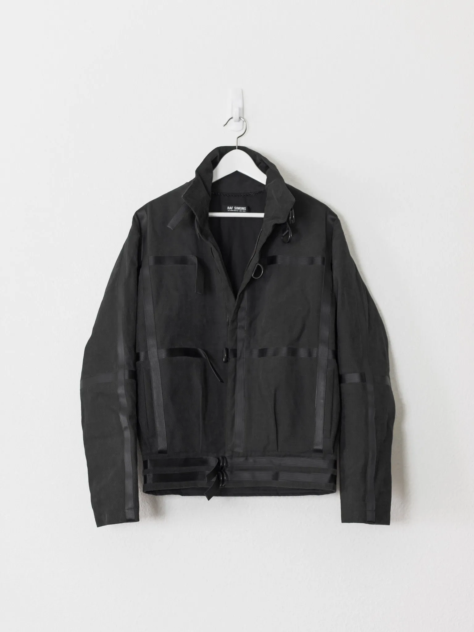 Raf Simons AW02 Bondage Strap Panel Bomber