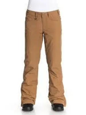 Roxy Woodrun Womens Snow Ski Pants - Mustard FREE POST