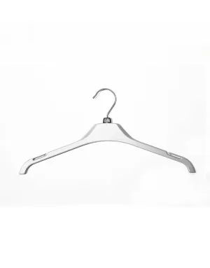 Solid Plastic & Durable Hanger For Coats/ Clothes Stcm30Sl-Mat Mtl-Ts-30-Grey