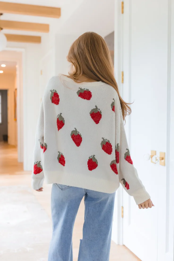 Strawberry Fields Sweater