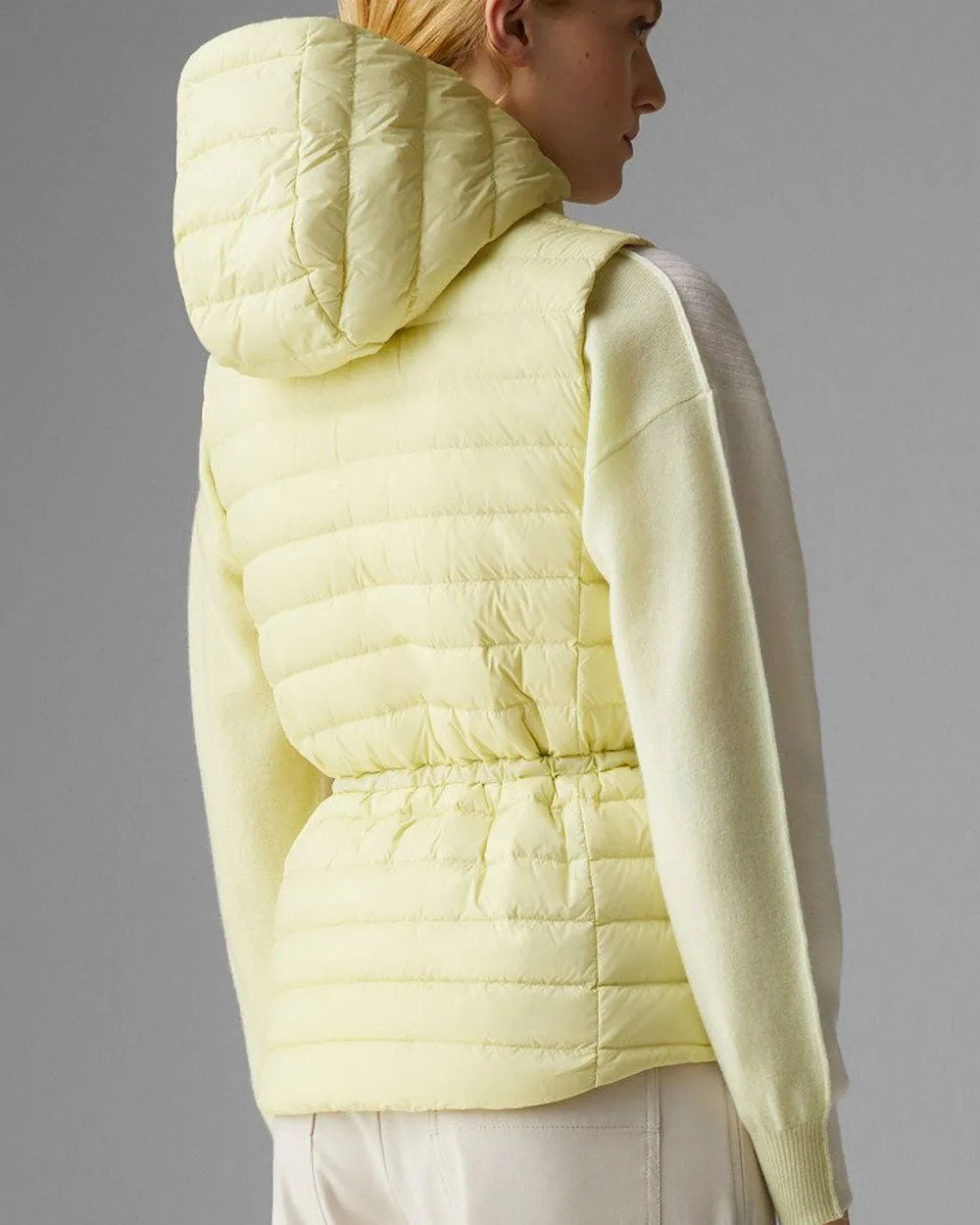 Tender Lime Cleo Puffer Vest