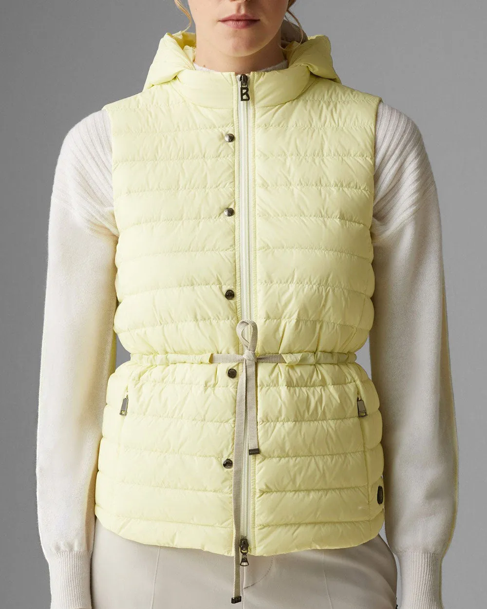 Tender Lime Cleo Puffer Vest