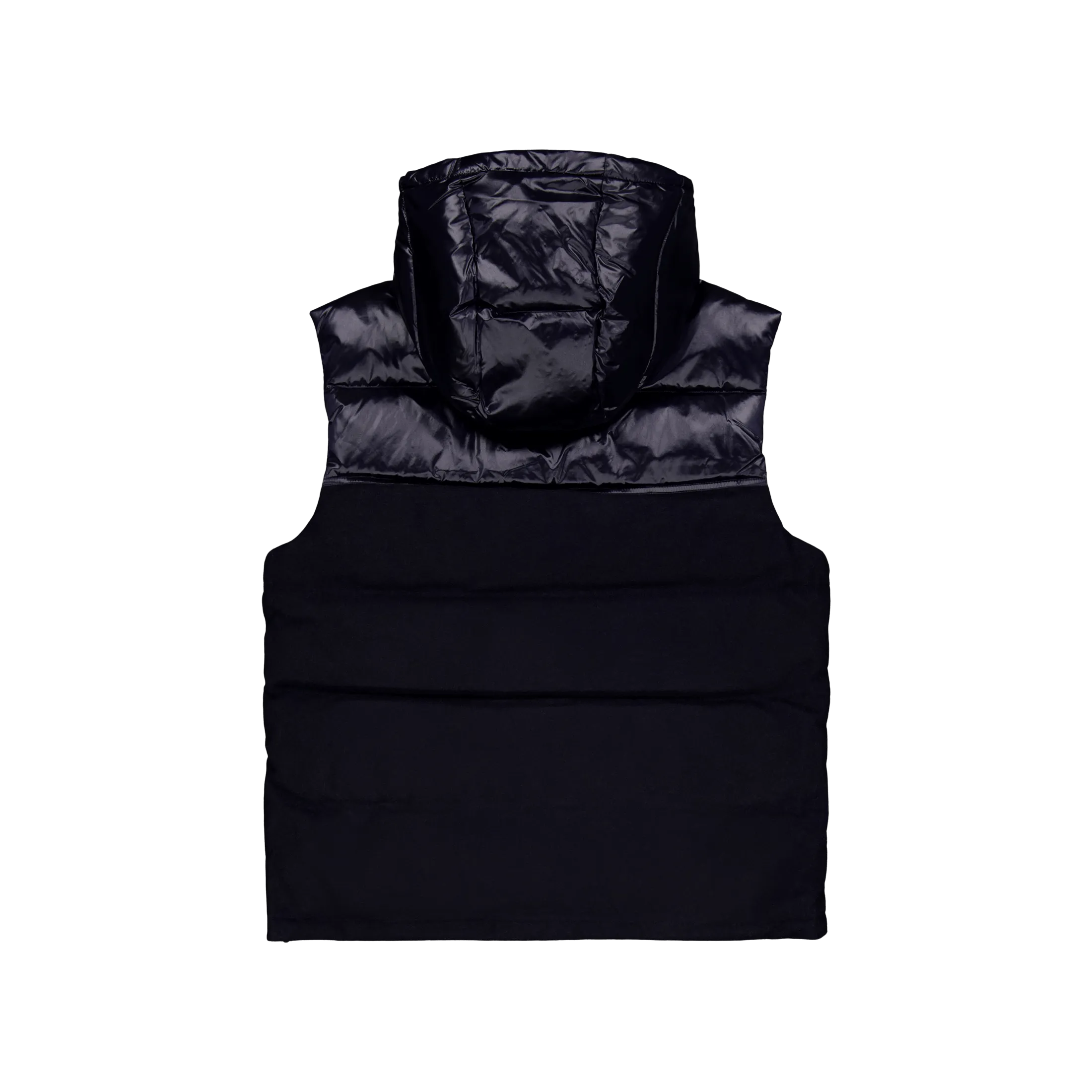 Water-Resistant Hybrid Down Vest Collection Nvy Glsy/Navy Wl