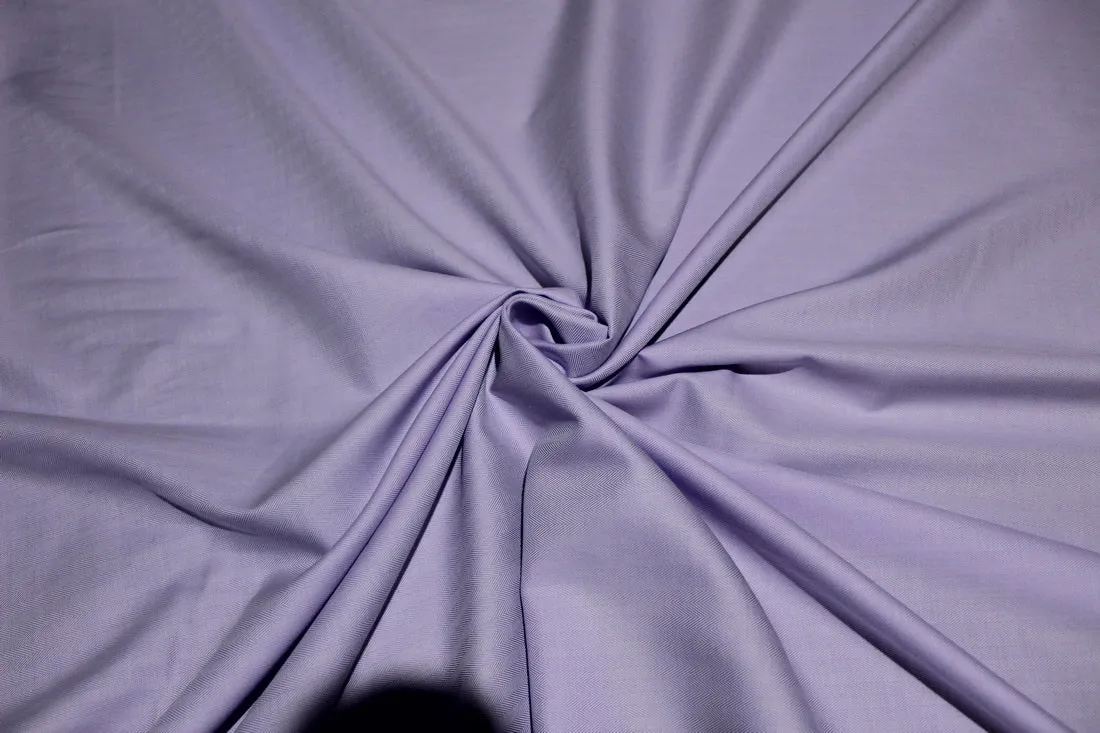 Zero iron  fine Winkle Resistant Giza Cotton fabric 58" wide available in 7 colors lilac lavender, baby blue ,azure blue ,pink, pinkish purple ,purple and white